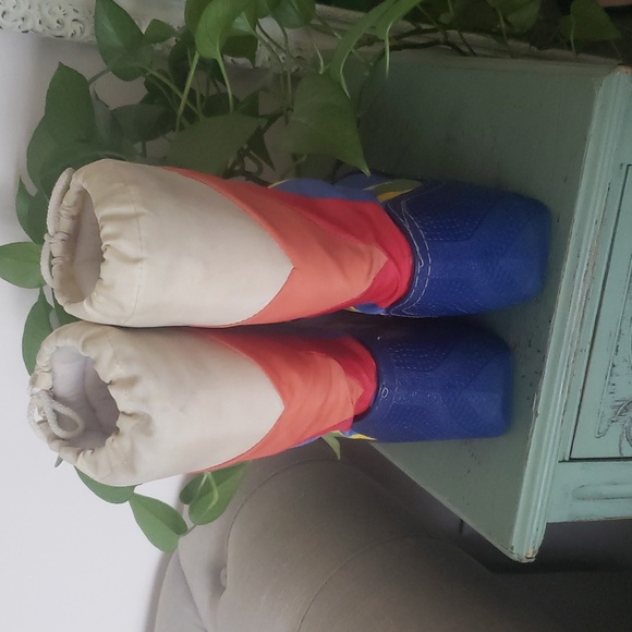 Vintage 60s Rainbow Moon Boots Snowboots - Picture 4 of 6